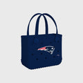 Bitty Bogg Bag New England Patriots Family Beach Day Carryall Durable Waterproof with Waterproof Phone Pouch for Lake Adventures Travel Organizer Vacation Essentials for Women