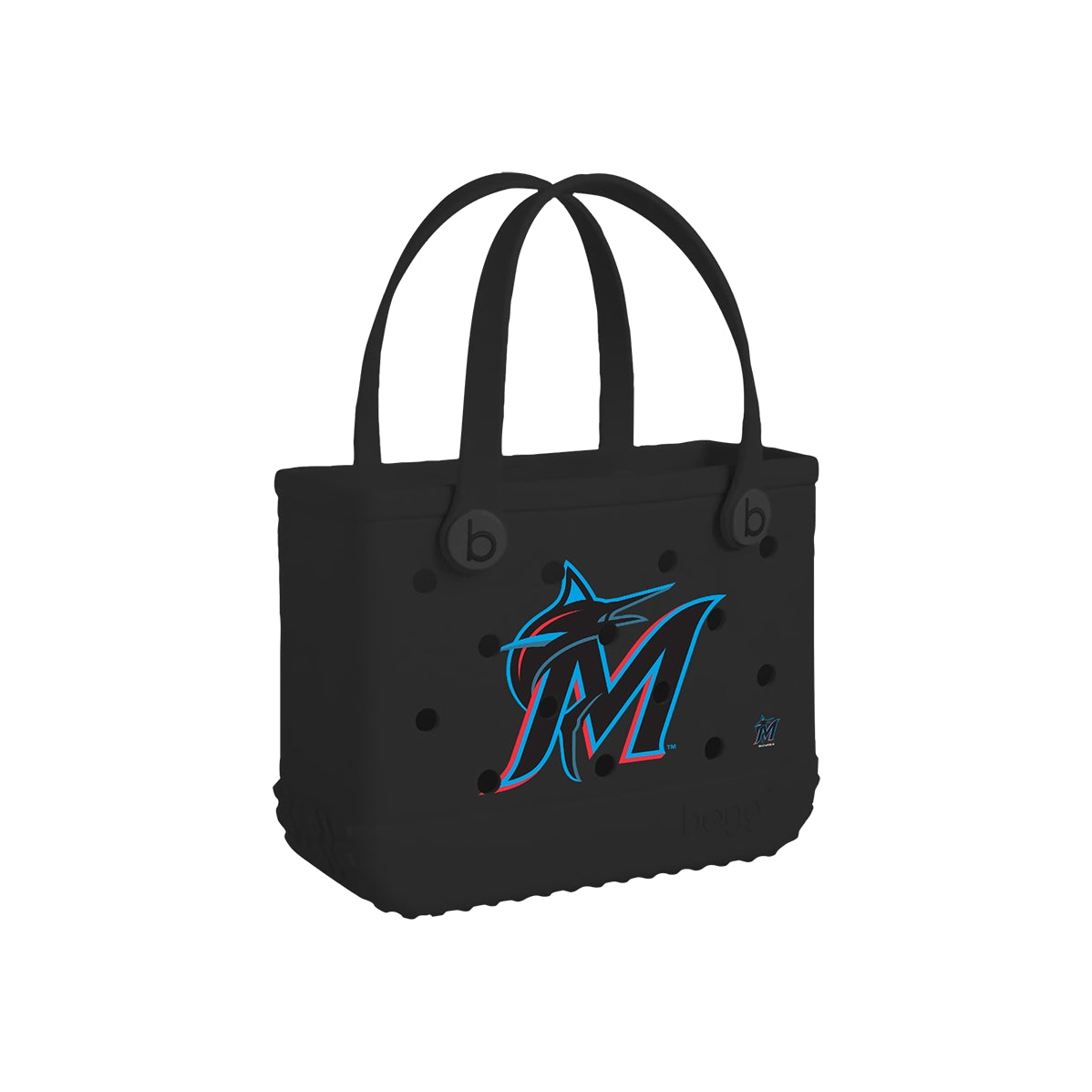 Bitty Bogg Bag Miami Marlins Resort Lifestyle Tote Lightweight Quick Dry Adjustable Shoulder Strap for Outdoor Sports