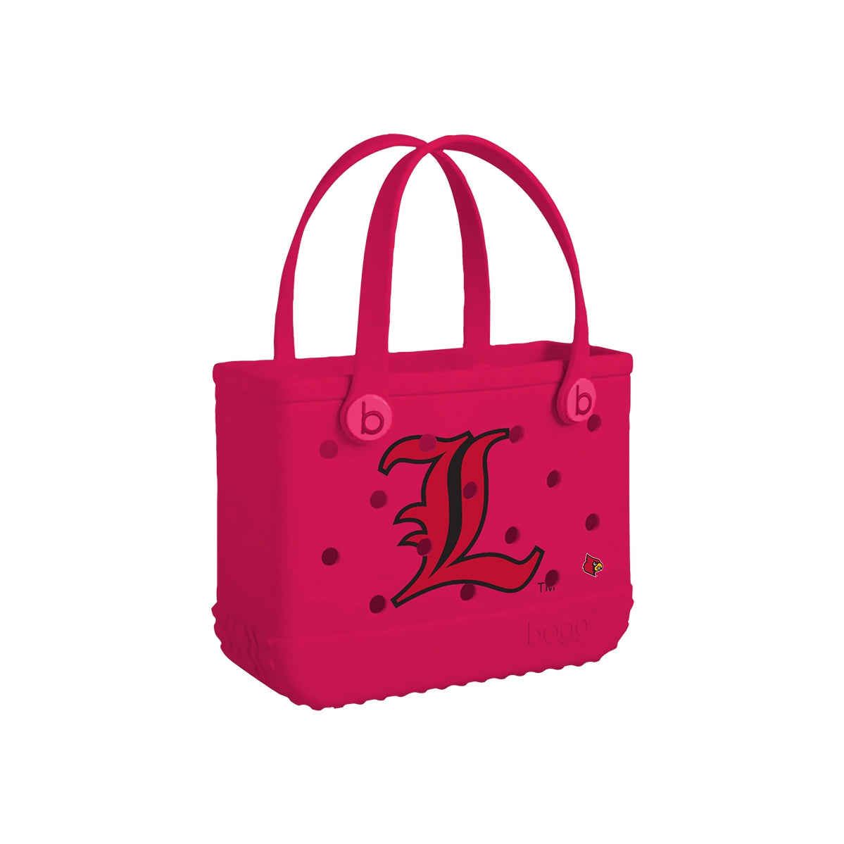 Bitty Bogg Bag Louisville Cardinals Yacht Day Travel Organizer Lightweight Travel Friendly Open Top Access Access for Pool Activities