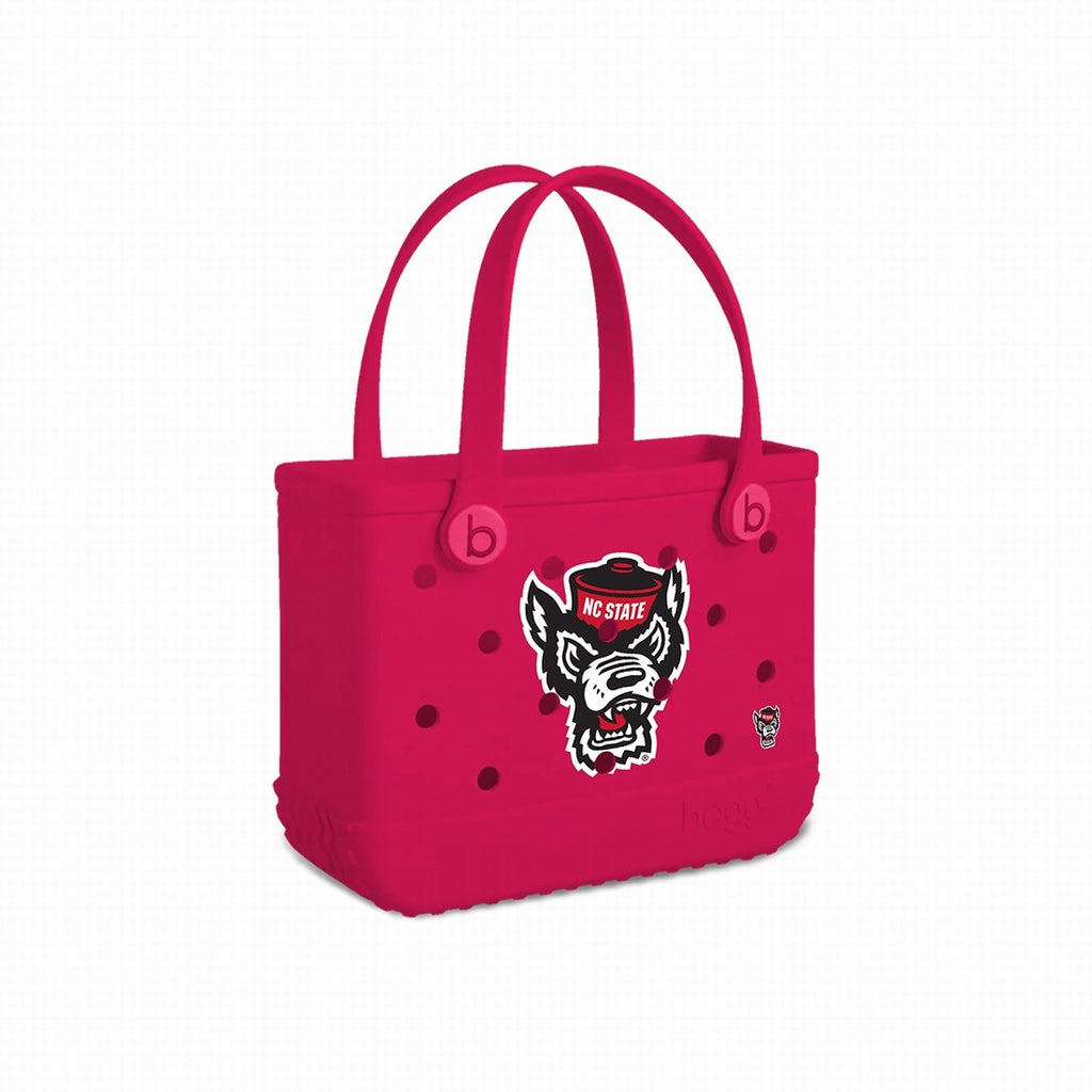 Bitty Bogg Bag NC State Wolfpack Water Sports Travel Tote Washable Oversized with Spacious Interior for Pool Days Travel Organizer Vacation Essentials for Women