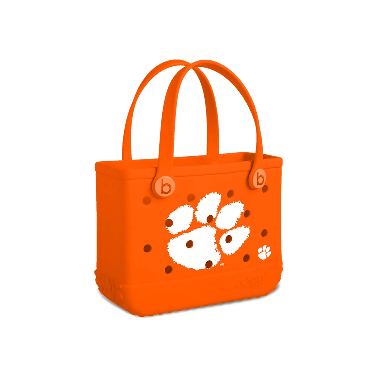 Bitty Bogg Bag Clemson Tigers Poolside Storage Carryall Tip Resistant Tip Resistant with Extra Storage Compartments for Family Beach Days Travel Organizer Vacation Essentials for Women