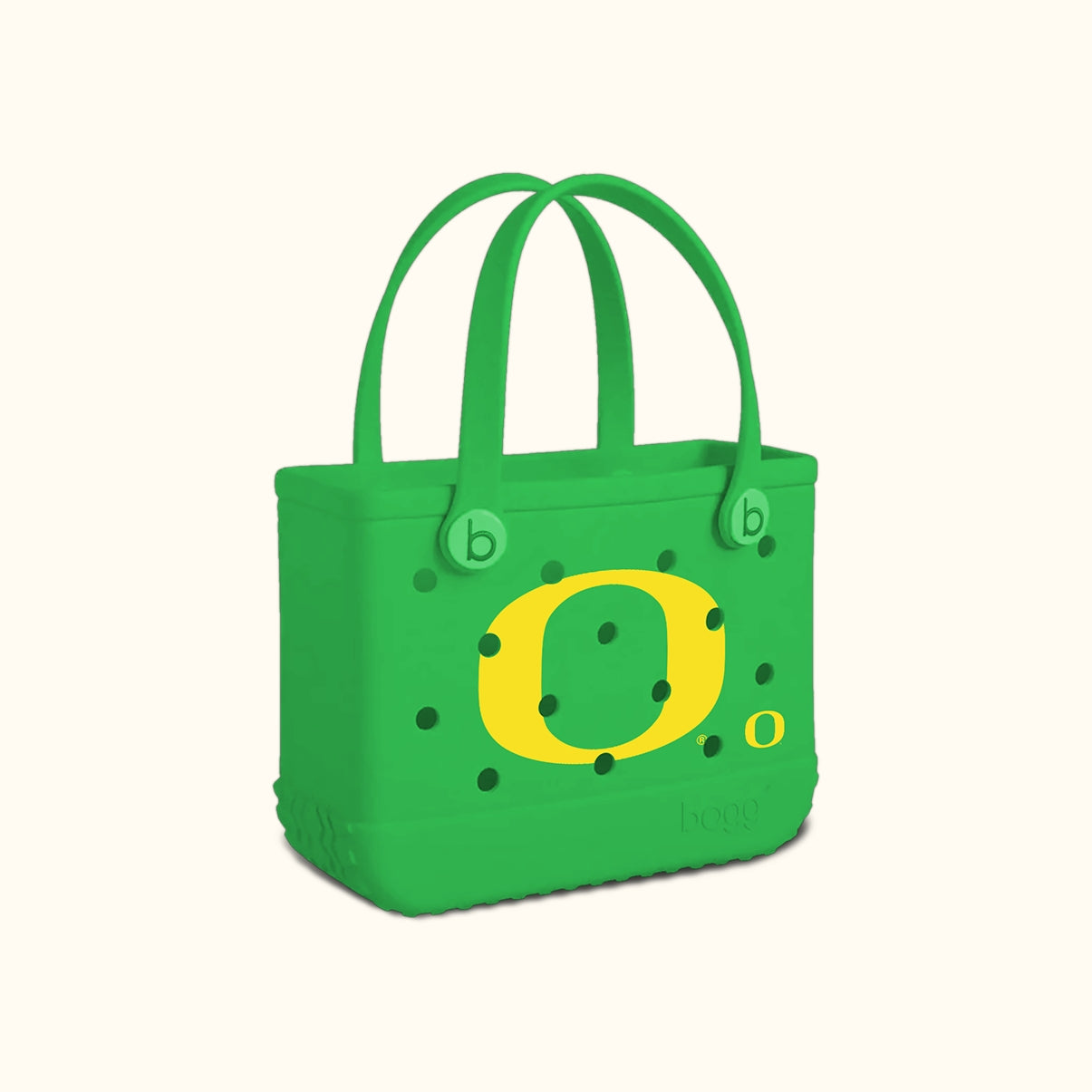 Bitty Bogg Bag Oregon Ducks Poolside Storage Carryall Large Capacity Oversized with Reinforced Handles for Lake Adventures Travel Organizer Vacation Essentials for Women