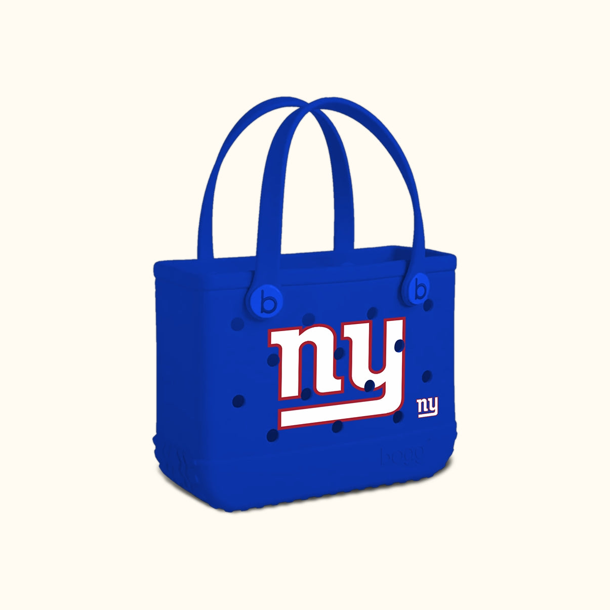 Bitty Bogg Bag New York Giants Family Beach Day Carryall Sandproof Sandproof with Extra Storage Compartments for Camping Trips Travel Organizer Vacation Essentials for Women