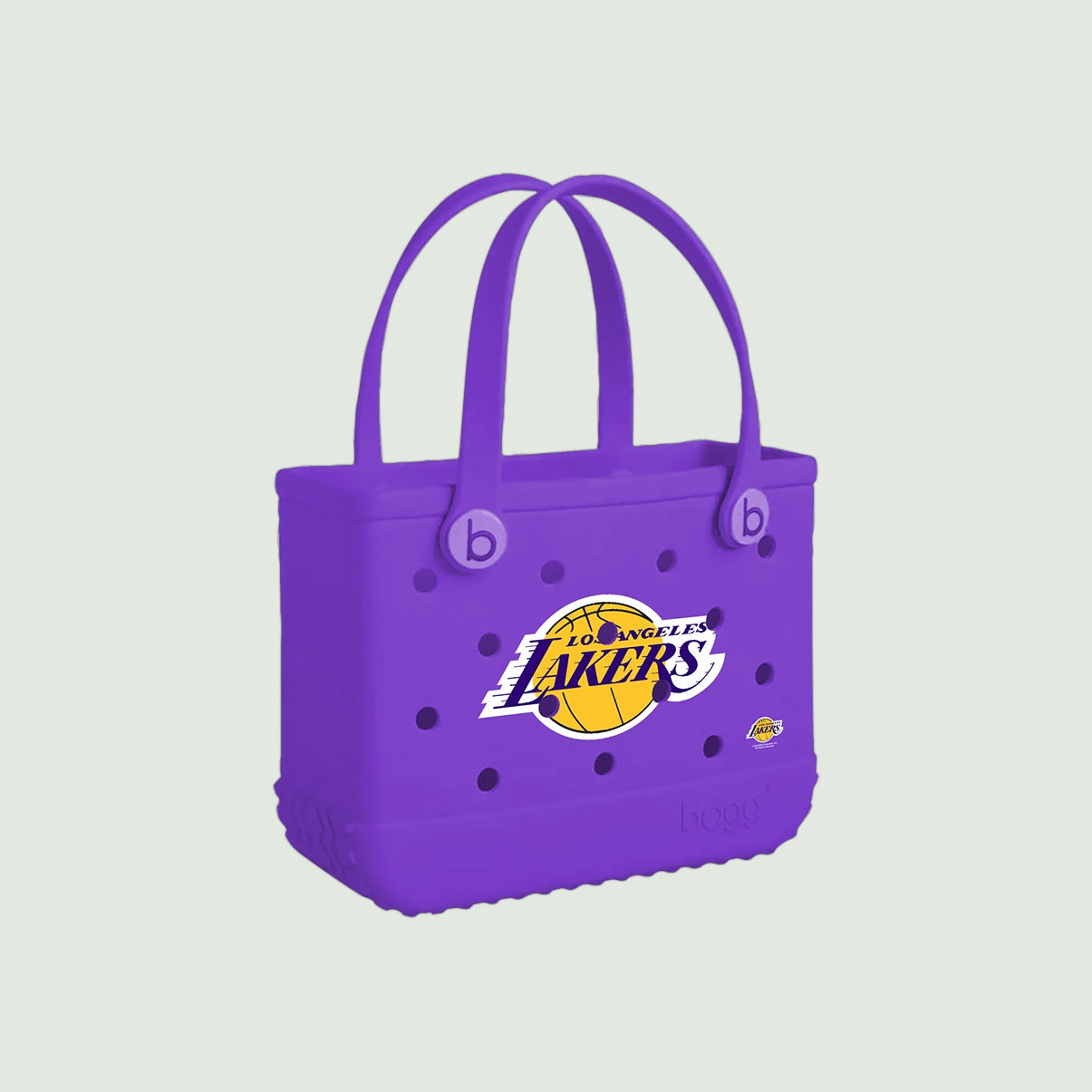 Bitty Bogg Bag Los Angeles Lakers Sand Resistant Beach Storage Bag Travel Friendly Waterproof with Spacious Interior for Cruise Travel Travel Organizer Vacation Essentials for Women