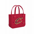 Bitty Bogg Bag Cleveland Cavaliers Travel Friendly Beach Organizer Lightweight Durable with Makeup Bag for Weekend Getaways Travel Organizer Vacation Essentials for Women