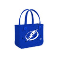 Bitty Bogg Bag Tampa Bay Lightning Cruise Essentials Travel Tote Washable Lightweight with Cosmetic Organizer for Picnic Days Travel Organizer Vacation Essentials for Women