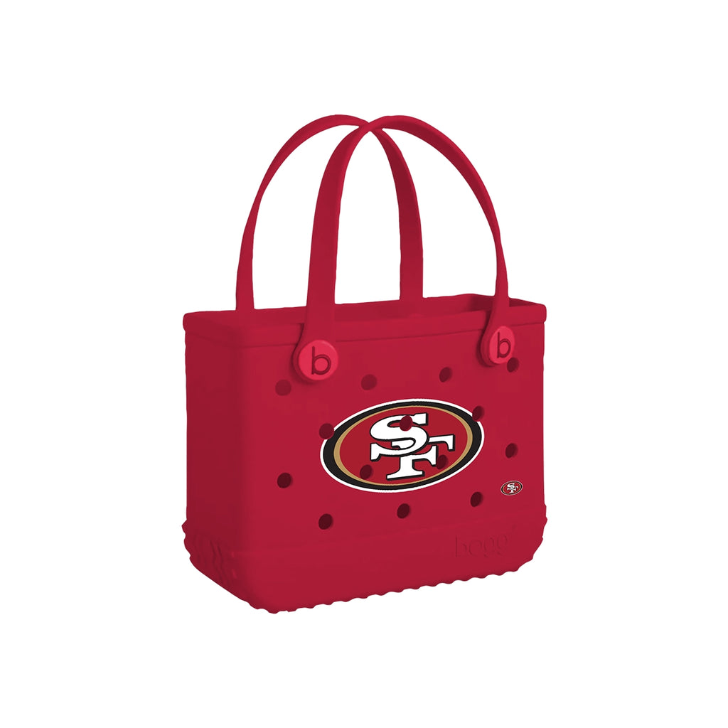 Bitty Bogg Bag San Francisco 49ers Travel Ready Pool Tote Modern Easy Clean Extra Wide Opening for Family Trips