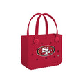 Bitty Bogg Bag San Francisco 49ers Travel Ready Pool Tote Modern Easy Clean Extra Wide Opening for Family Trips