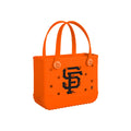 Bitty Bogg Bag San Francisco Giants Open Top Beach Organizer Washable Travel Friendly with Waterproof Phone Pouch for Yacht Excursions Travel Organizer Vacation Essentials for Women