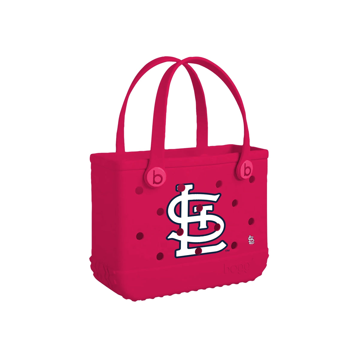 Bitty Bogg Bag St. Louis Cardinals Outdoor Adventure Pool Tote Washable Waterproof with Non Slip Bottom for Pool Days Travel Organizer Vacation Essentials for Women