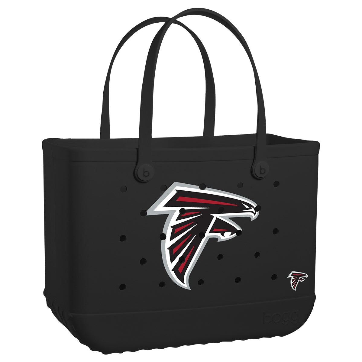 Original Bogg Bag Atlanta Falcons Coastal Travel Beach Bag Portable Oversized Extra Wide Opening for Outdoor Sports