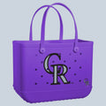 Original Bogg Bag Colorado Rockies Family Fun Day Tote Flexible Oversized Open Top Access Access for Summer Adventures