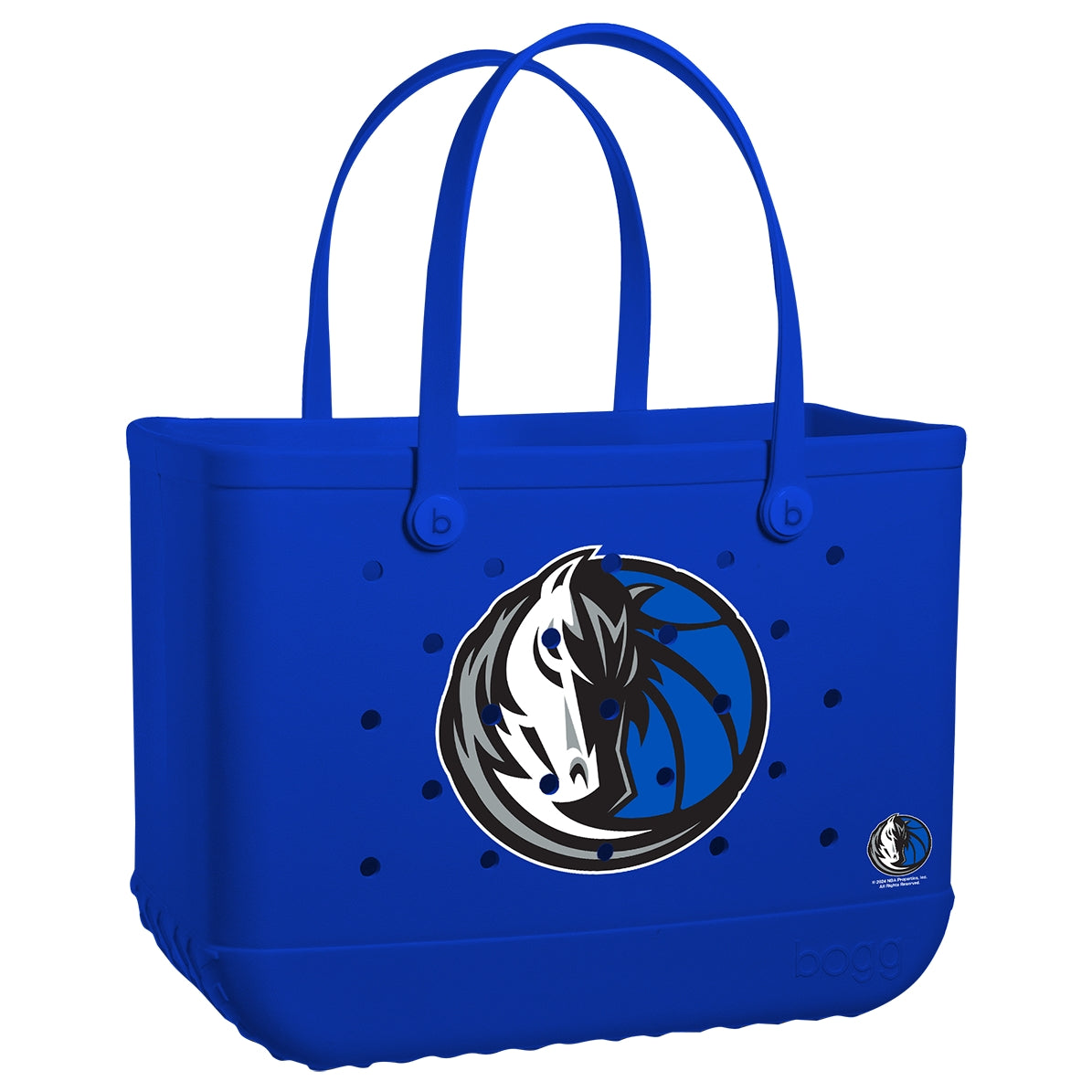 Original Bogg Bag Dallas Mavericks Adventure Ready Beach Tote Stylish Tip Resistant Open Top Access Access for Cruise Travel