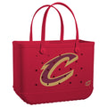Original Bogg Bag Cleveland Cavaliers Luxury Resort Pool Tote Tip Resistant Oversized with Reinforced Handles for Picnic Days Travel Organizer Vacation Essentials for Women