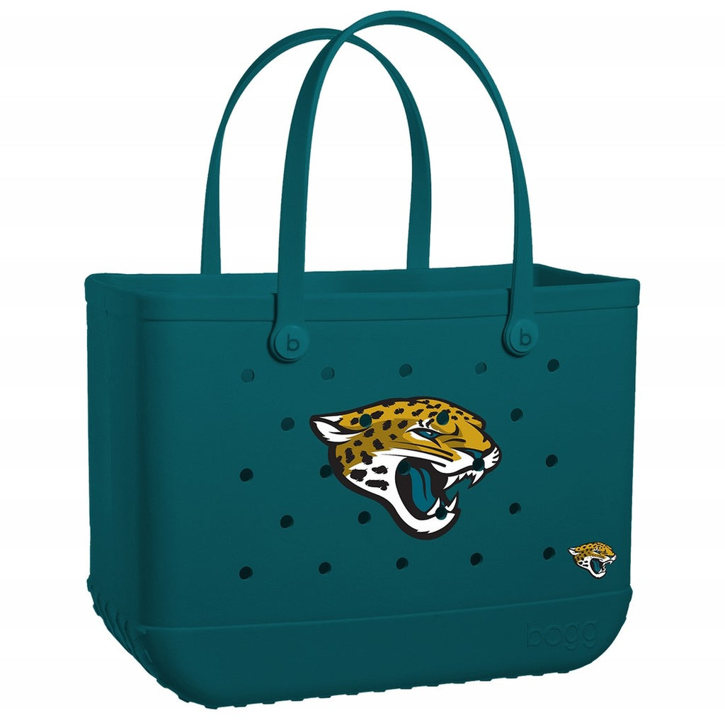Original Bogg Bag Jacksonville Jaguars Cruise Essentials Travel Tote Sandproof Large Capacity with Waterproof Phone Pouch for Resort Holidays Travel Organizer Vacation Essentials for Women