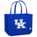 Original Bogg Bag Kentucky Wildcats Waterproof EVA Beach Tote Bag Easy Clean Waterproof with Non Slip Bottom for Picnic Days Travel Organizer Vacation Essentials for Women