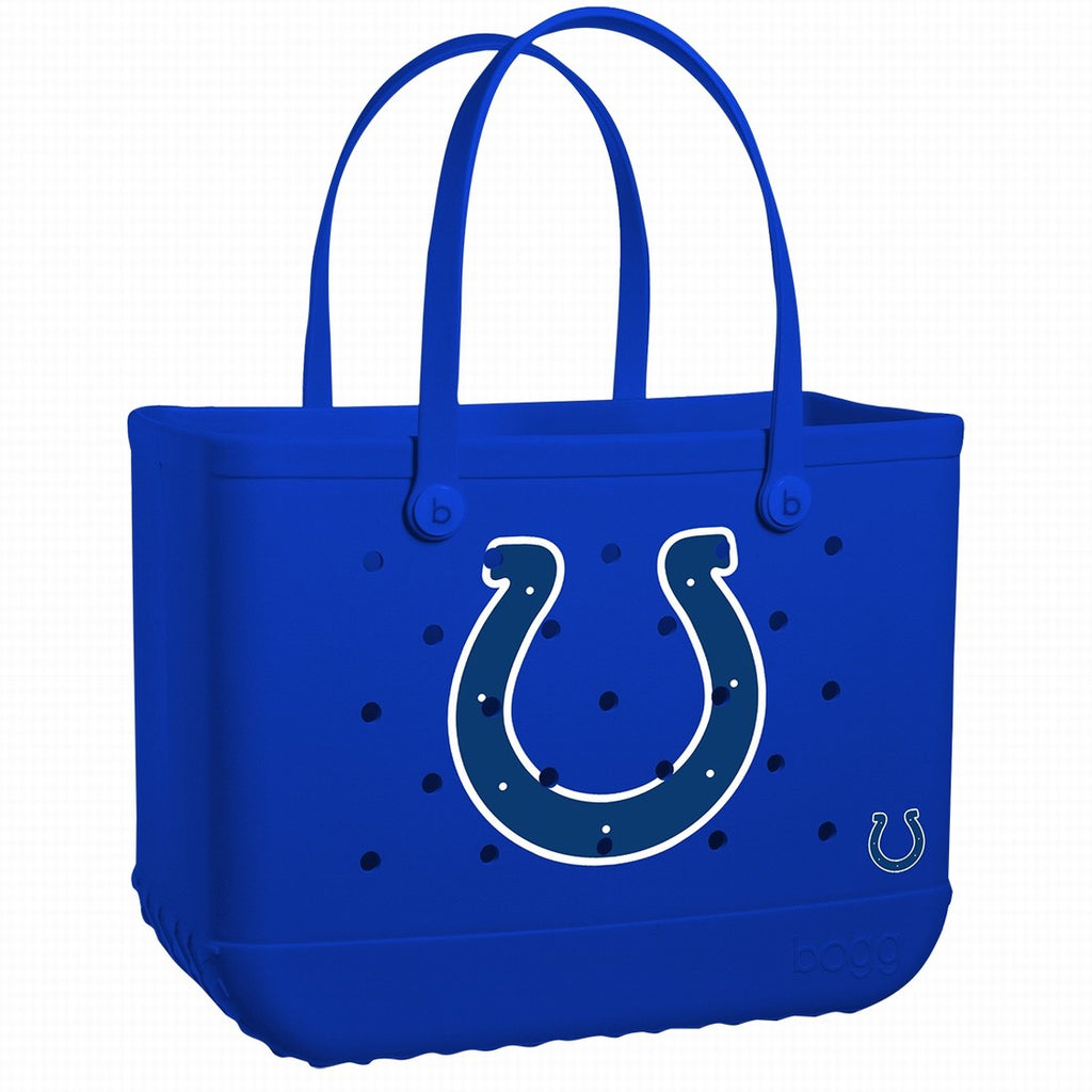 Original Bogg Bag Indianapolis Colts Travel Ready Pool Tote Premium Washable Waterproof Phone Pouch Included for Family Trips