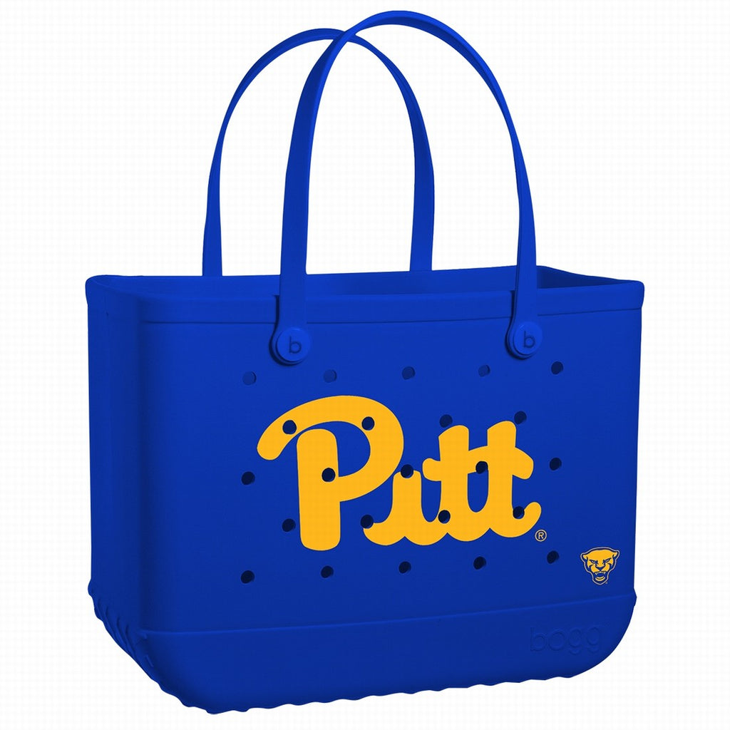 Original Bogg Bag Pittsburgh Panthers Summer Beach Accessories Bag Travel Friendly Lightweight with Reinforced Handles for Yacht Excursions Travel Organizer Vacation Essentials for Women