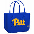 Original Bogg Bag Pittsburgh Panthers Summer Beach Accessories Bag Travel Friendly Lightweight with Reinforced Handles for Yacht Excursions Travel Organizer Vacation Essentials for Women