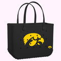 Original Bogg Bag Iowa Hawkeyes Beach Club Waterproof Tote Flexible Oversized Bonus Cosmetic Bag Included for Cruise Travel