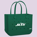 Original Bogg Bag New York Jets Holiday Cruise Tote Ultra Durable Sandproof Waterproof Phone Pouch Included for Weekend Travel