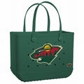 Original Bogg Bag Minnesota Wild Premium EVA Pool Bag Tip Resistant Large Capacity with Extra Storage Compartments for Boat Trips Travel Organizer Vacation Essentials for Women