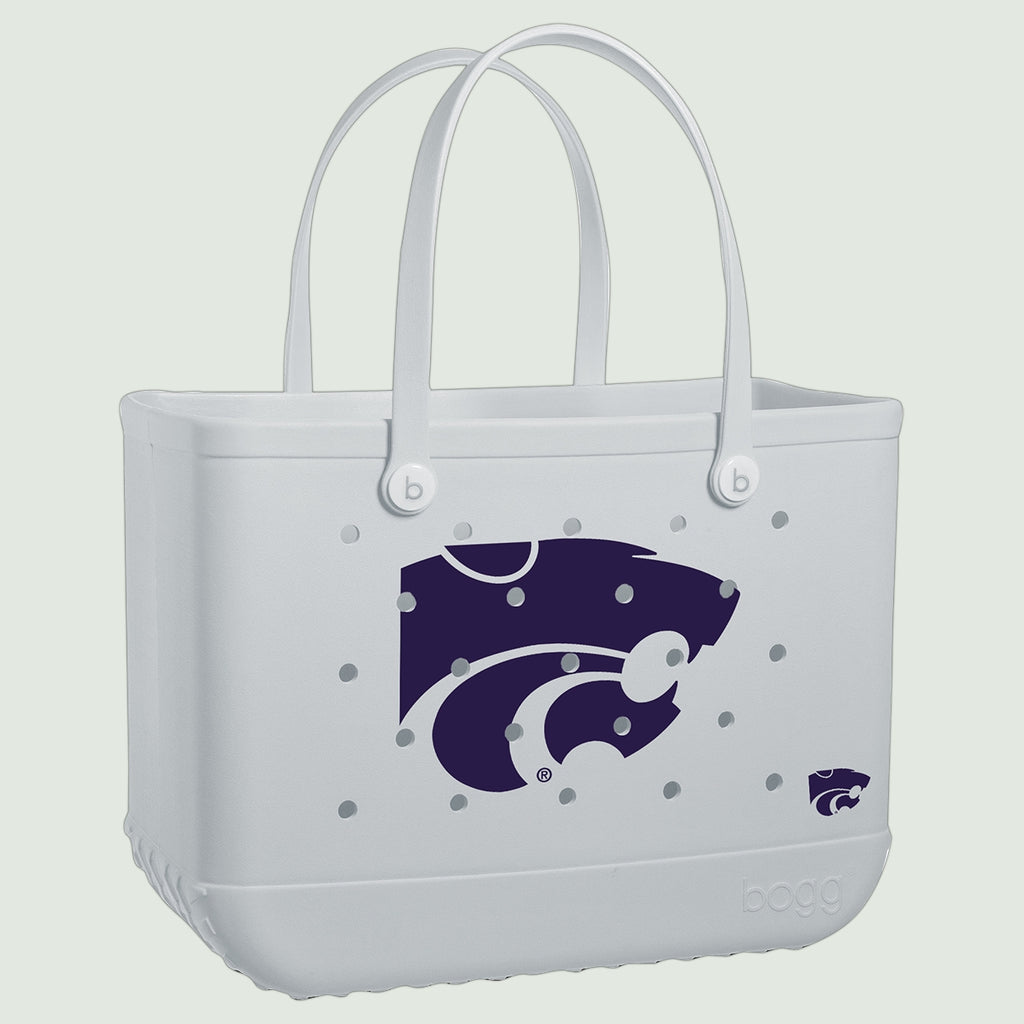 Original Bogg Bag Kansas State Wildcats Beach Club Waterproof Tote Ultra Durable Waterproof Open Top Access Access for Women