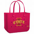 Original Bogg Bag Iowa State Cyclones Sunny Getaway Carryall Functional Washable Extra Wide Opening for Pool Activities