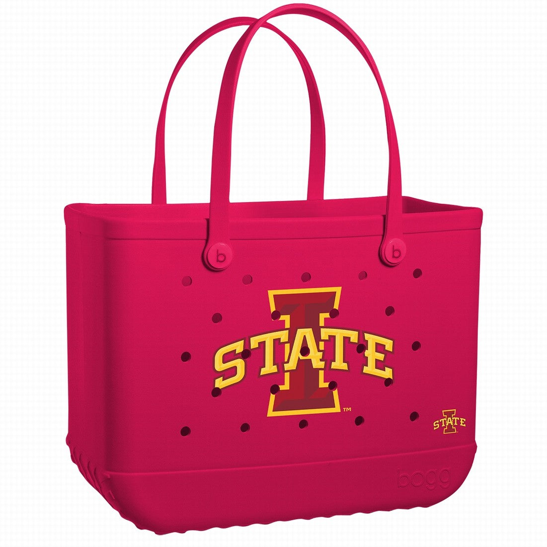 Original Bogg Bag Iowa State Cyclones Sunny Getaway Carryall Functional Washable Extra Wide Opening for Pool Activities