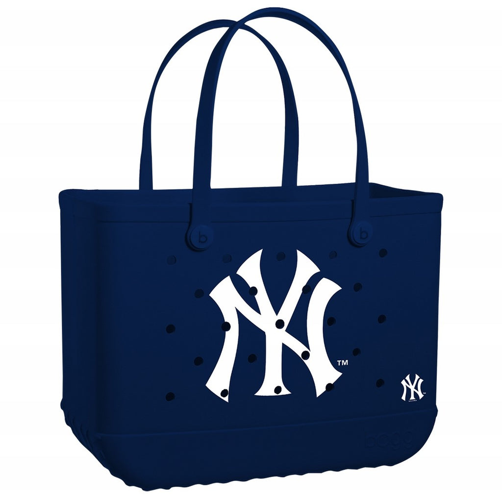 Original Bogg Bag New York Yankees Sunny Getaway Carryall Premium Oversized Adjustable Shoulder Strap for Pool Activities