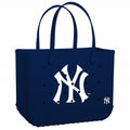Original Bogg Bag New York Yankees Sunny Getaway Carryall Premium Oversized Adjustable Shoulder Strap for Pool Activities