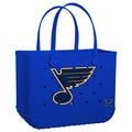 Original Bogg Bag St. Louis Blues Lightweight Waterproof Carryall Lightweight Lightweight with Travel Accessory Pouch for Yacht Excursions Travel Organizer Vacation Essentials for Women