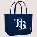 Original Bogg Bag Tampa Bay Rays Summer Escape Beach Bag Ultra Durable Quick Dry Deep Storage Interior for Women