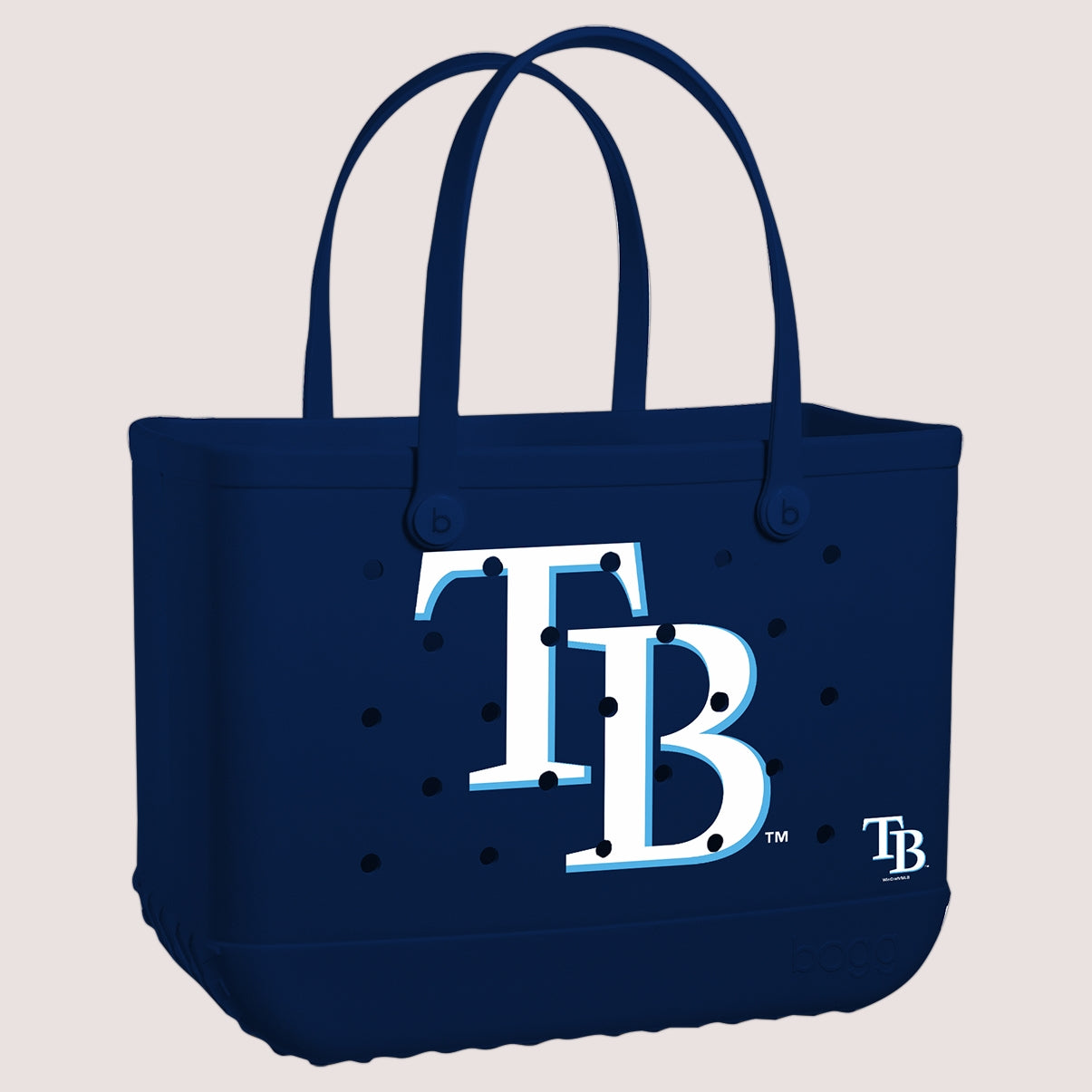 Original Bogg Bag Tampa Bay Rays Summer Escape Beach Bag Ultra Durable Quick Dry Deep Storage Interior for Women