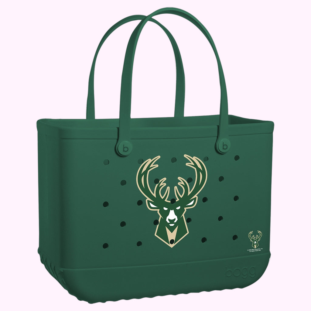 Original Bogg Bag Milwaukee Bucks Cruise Ship Essentials Tote Flexible Tip Resistant Waterproof Phone Pouch Included for Women