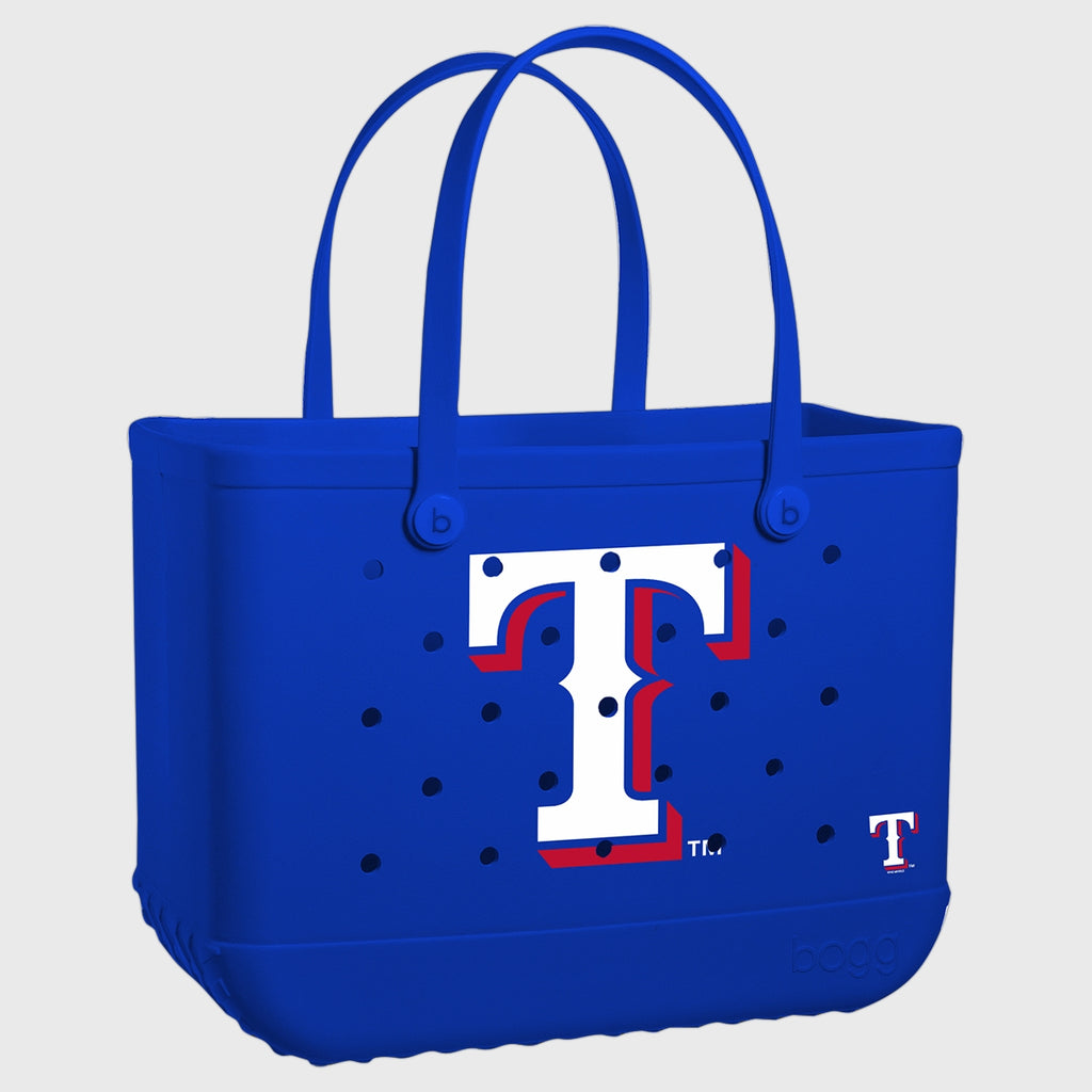 Original Bogg Bag Texas Rangers Oversized Beach Travel Tote Oversized Oversized with Waterproof Phone Pouch for Beach Vacation Travel Organizer Vacation Essentials for Women