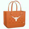 Original Bogg Bag Texas Longhorns Resort Lifestyle Tote Modern Tip Resistant Deep Storage Interior for Summer Adventures