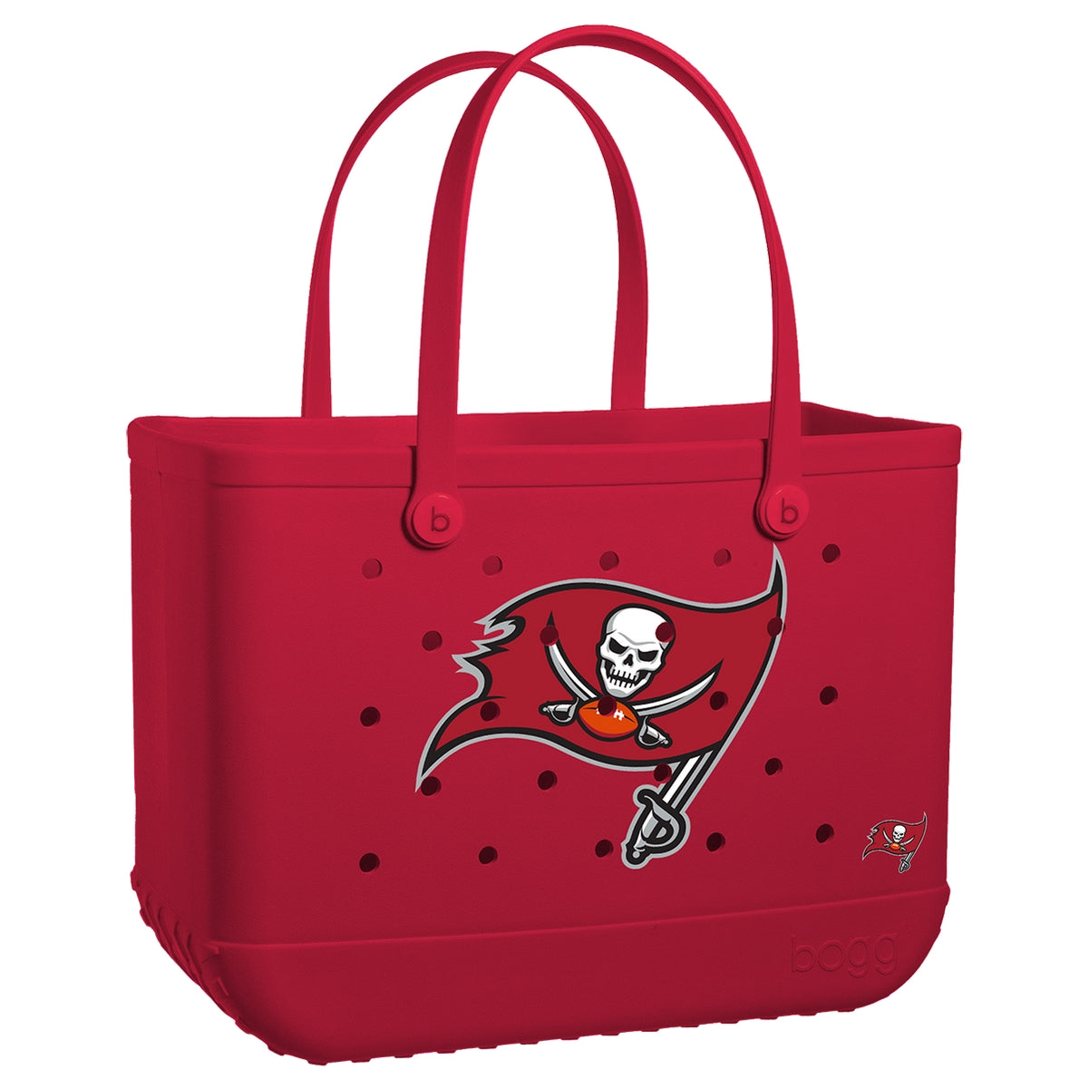 Original Bogg Bag Tampa Bay Buccaneers Premium EVA Pool Bag Waterproof Waterproof with Waterproof Phone Pouch for Boat Trips Travel Organizer Vacation Essentials for Women