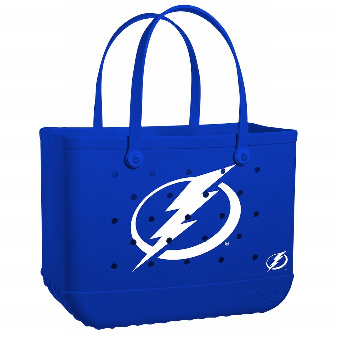 Original Bogg Bag Tampa Bay Lightning Sand Resistant Beach Storage Bag Lightweight Waterproof with Cosmetic Organizer for Weekend Getaways Travel Organizer Vacation Essentials for Women