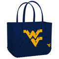 Original Bogg Bag West Virginia Mountaineers Summer Escape Beach Bag Premium Sandproof Deep Storage Interior for Family Trips