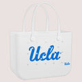 Original Bogg Bag UCLA Bruins Lightweight Waterproof Carryall Oversized Washable with Cosmetic Organizer for Yacht Excursions Travel Organizer Vacation Essentials for Women