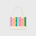 Bitty Bogg Bag Color Burst Ocean Breeze Carryall Flexible Sandproof Extra Wide Opening for Beach Holidays