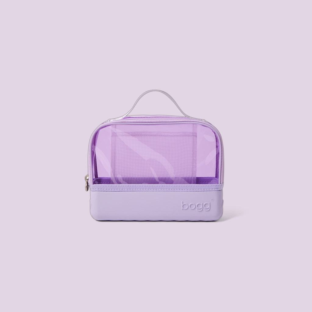 Boggs N' Ends I Lilac You a Lot Large Capacity Beach Carryall Travel Friendly Tip Resistant with Extra Storage Compartments for Pool Days Travel Organizer Vacation Essentials for Women