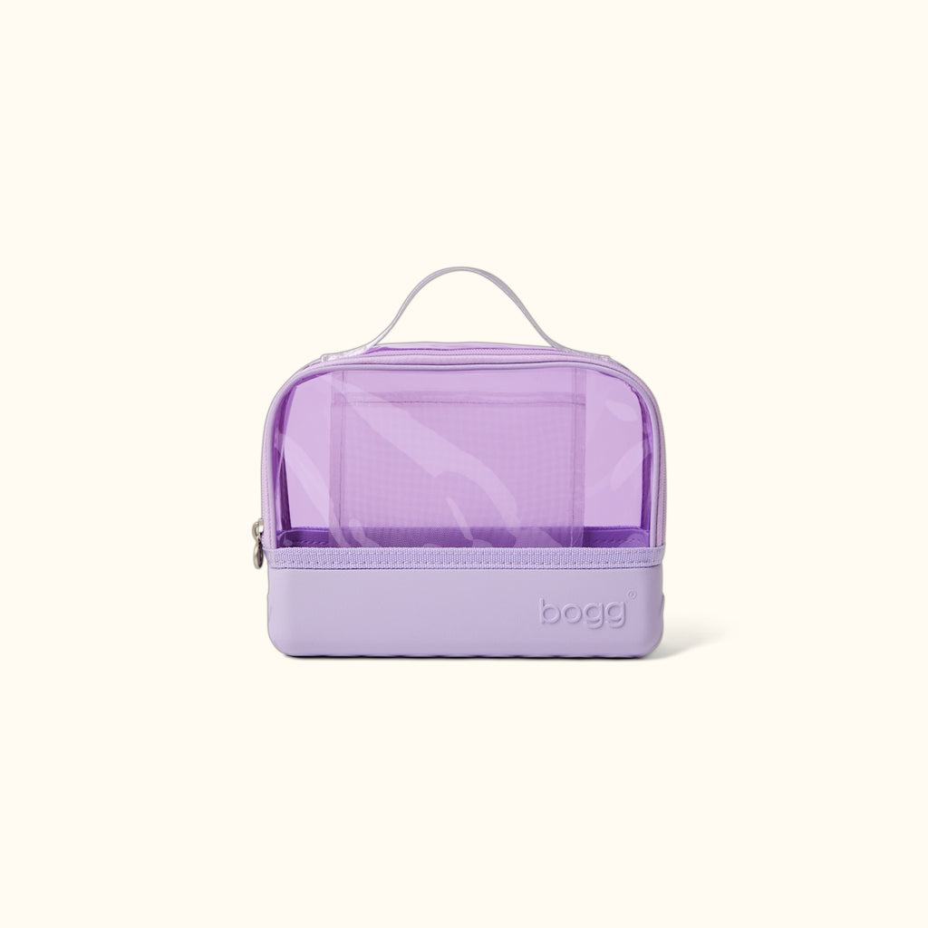 Boggs N' Ends I Lilac You a Lot Heavy Duty Rubber Beach Bag Travel Friendly Lightweight with Adjustable Shoulder Strap for Lake Adventures Travel Organizer Vacation Essentials for Women