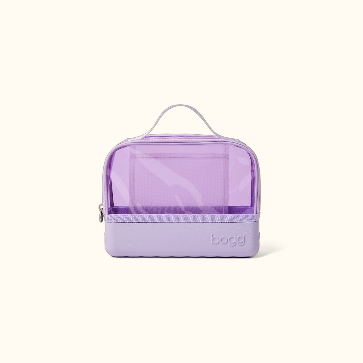 Boggs N' Ends I Lilac You a Lot Heavy Duty Rubber Beach Bag Travel Friendly Lightweight with Adjustable Shoulder Strap for Lake Adventures Travel Organizer Vacation Essentials for Women