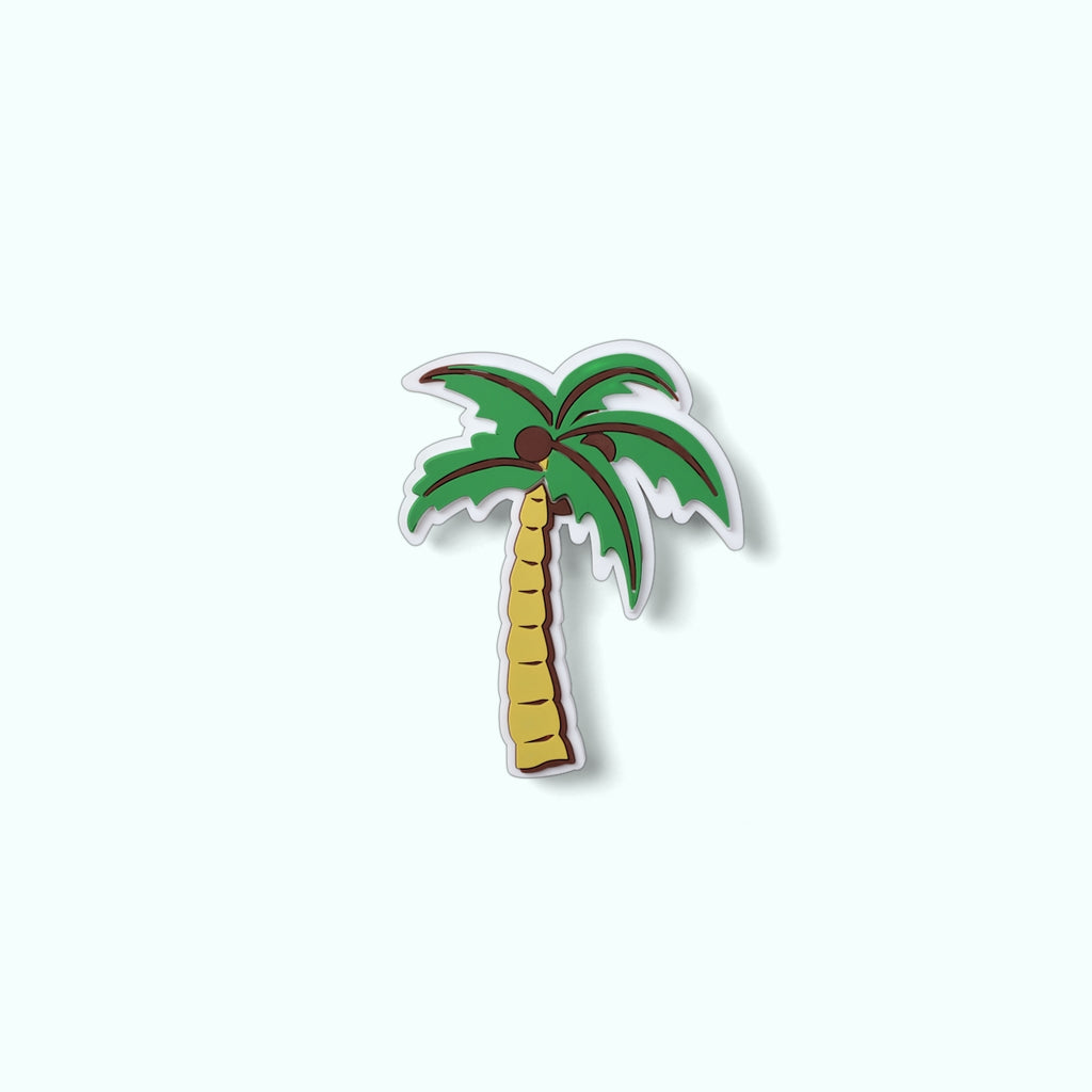 Bogg Bit Palm Tree Open Top Beach Organizer Lightweight Sandproof with Cosmetic Organizer for Outdoor Adventures Travel Organizer Vacation Essentials for Women