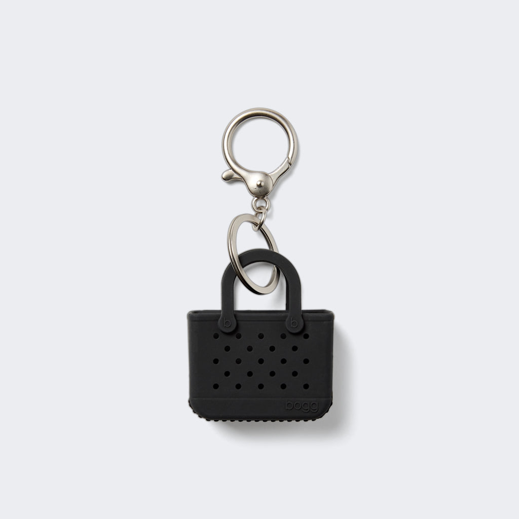 Tiny Tote Keychain LBD Black Lake Day Waterproof Tote Portable Tip Resistant Accessory Organizer Pouch for Weekend Travel