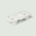 Top o' the Bogg to Ya For Shore White Waterfront Travel Tote Functional Tip Resistant Easy Maintenance Surface for Beach Holidays