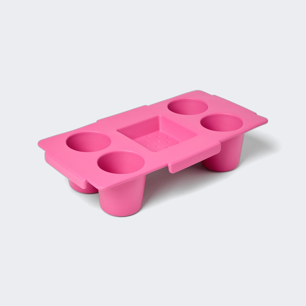Top o' the Bogg to Ya Haute Pink Beach Gear Storage Bag Modern Travel Friendly Deep Storage Interior for Resort Vacations