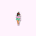 Bogg Bit Ice Cream Cruise Ship Essentials Tote Luxury Easy Clean Accessory Organizer Pouch for Pool Activities
